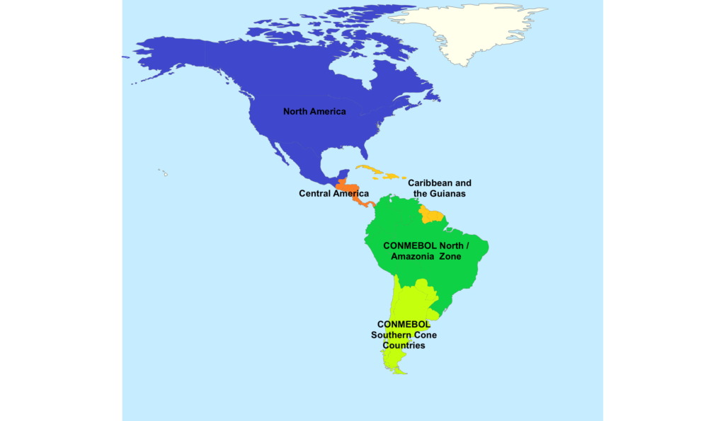 America Club Zones the KA the Kick Algorithms
