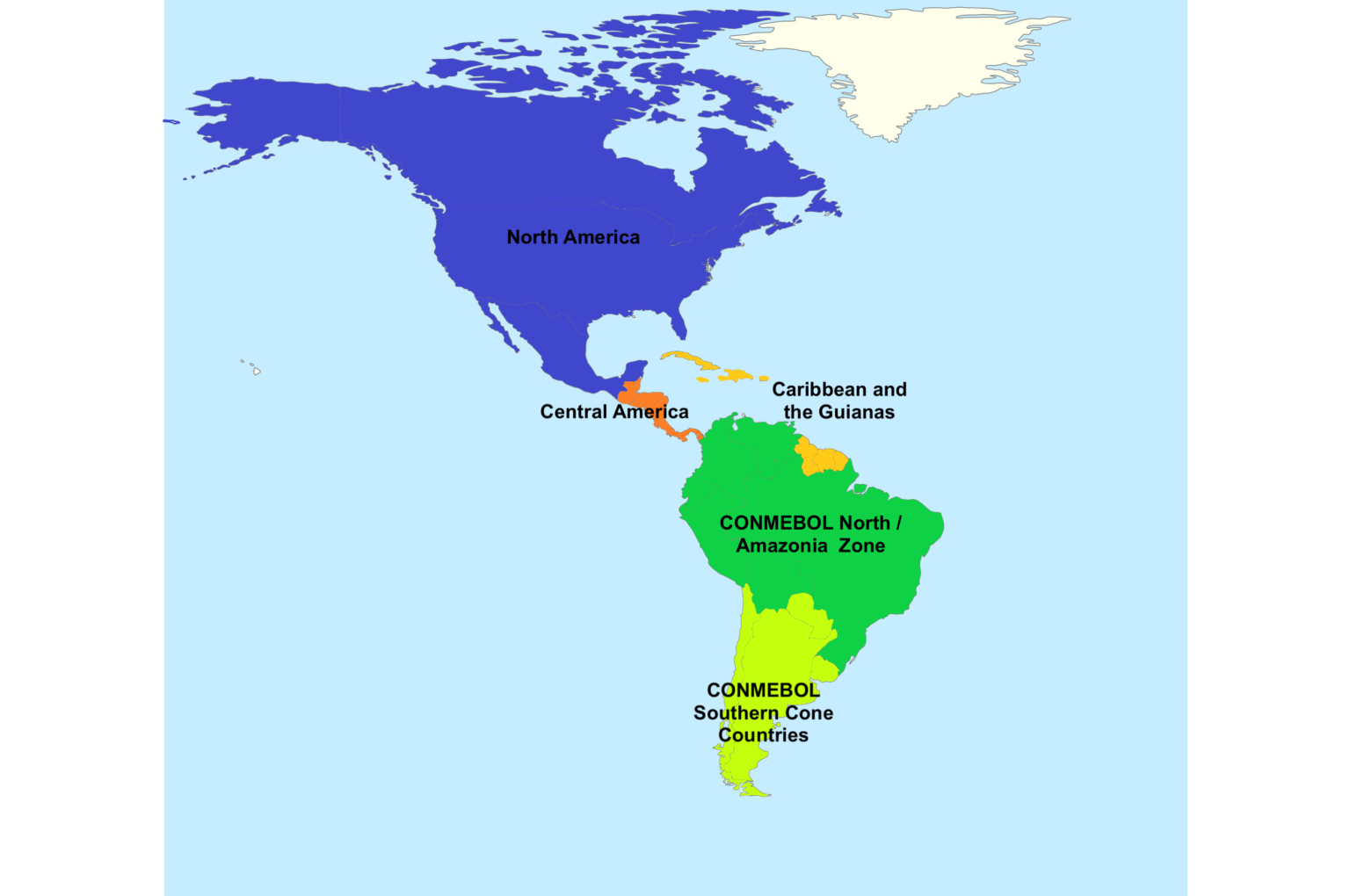 America Club Zones the KA the Kick Algorithms