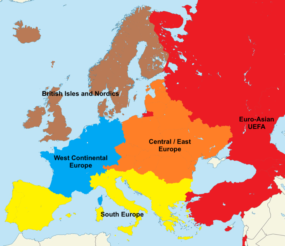 UEFA Europe Leagues Zones the KA the Kick Algorithms