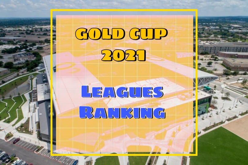 Gold Cup 2021 Leagues Ranking