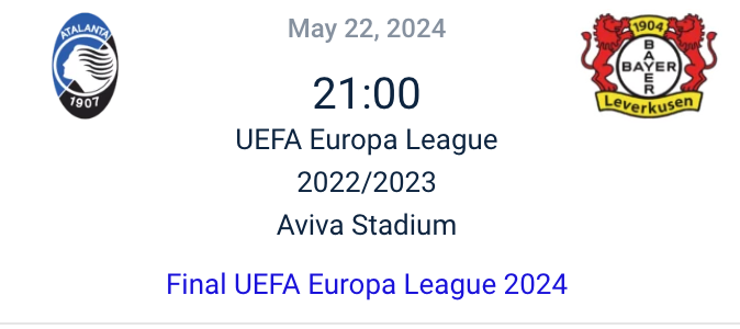 Final UEFA Europa League 2024