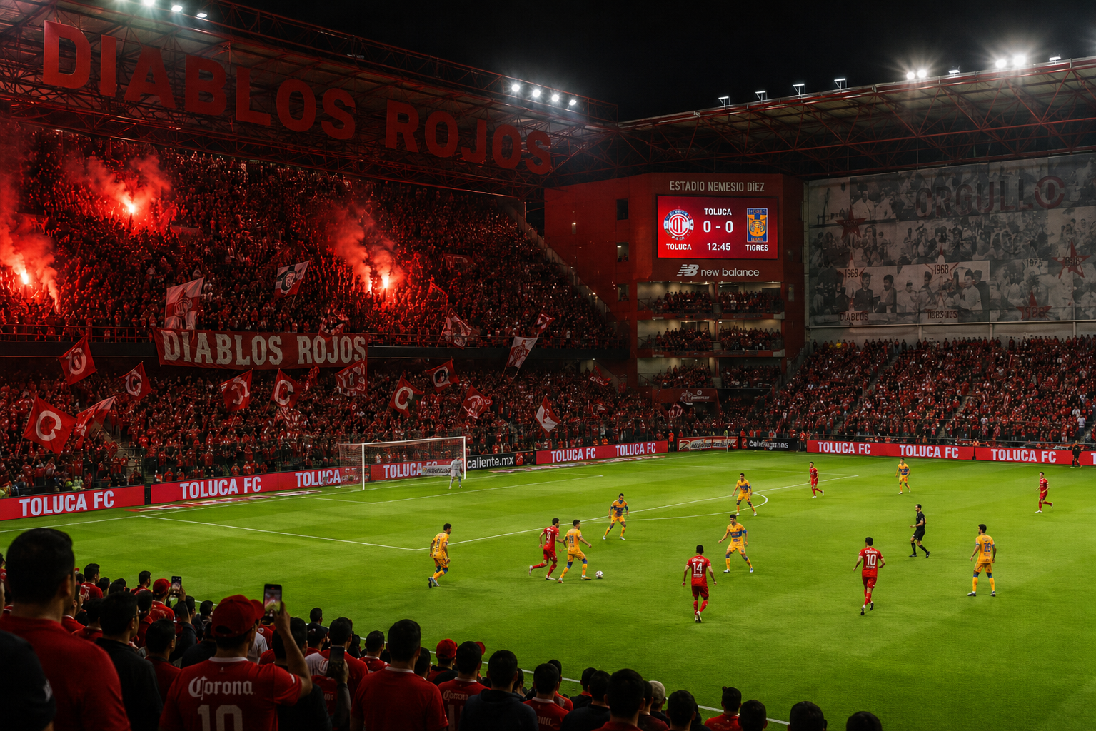 CONCACAF Champions Cup 26 Toluca Tigres Mexico