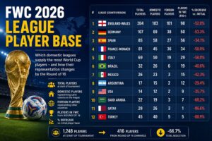 FWC Leagues Representation