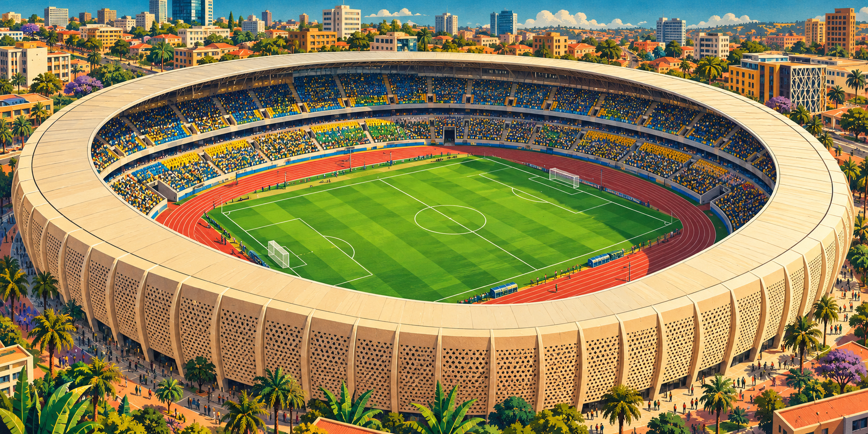 Rwanad the best stadium